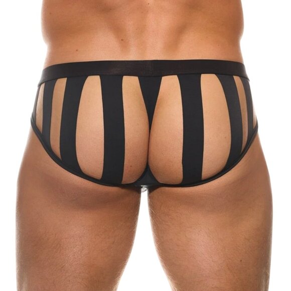 Gregg Homme Men's OUTLINE Brief Navy - 200123 - Picture 2 of 2